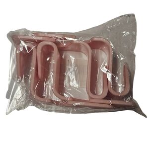 4-Pack Pink Car Seat Headrest Hooks – Purse, Bag & Grocery Holder